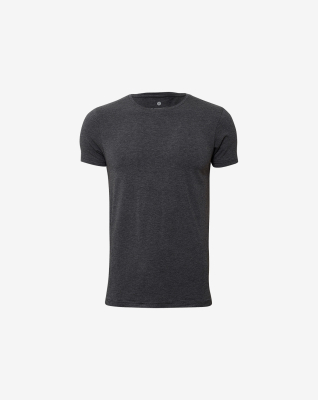 Bambussett med mørkegrå t-skjorte og svarte joggebukser -JBS of Denmark Men