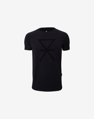 Bambussett med svart t-skjorte og mørkegrå joggebukse -JBS of Denmark Men
