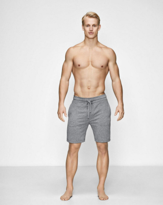 Bambus, Shorts "Sweat", Grå -JBS of Denmark Men