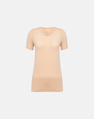 Resirkulert polyester, T-Skjorte, Nude -JBS of Denmark Women
