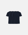 Økologisk bomull, T-skjorte, 3-pack, Navy -Claudio