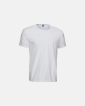 3-pack Økologisk bomull, T-shirt, o-neck, hvit -Dovre