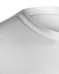 4-pack Økologisk bomull, T-skjorte "Rib", Hvit -Dovre