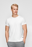 2-pack Bambus, T-skjorte o-neck, Hvit -JBS of Denmark Men
