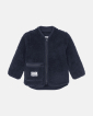 Resirkulert polyester, Fleece jakke "Kids", Navy - Resteröds