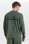 100% økologisk bomull, Langermet t-shirt, Grønn -Resteröds
