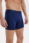 Bambus, Boxers (ekstra lengde), 3-pack, Navy -Resteröds