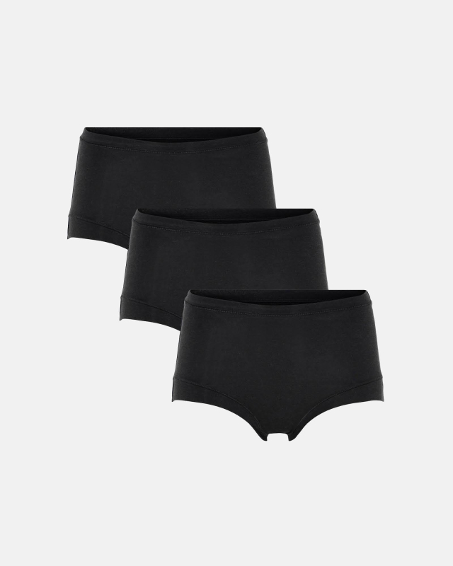 Bambus, Maxi Brief, 3-pack, Svart -JBS of Denmark Women