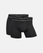 Bambus, Boxer Pique, 2-pack, Svart - JBS of Denmark Men