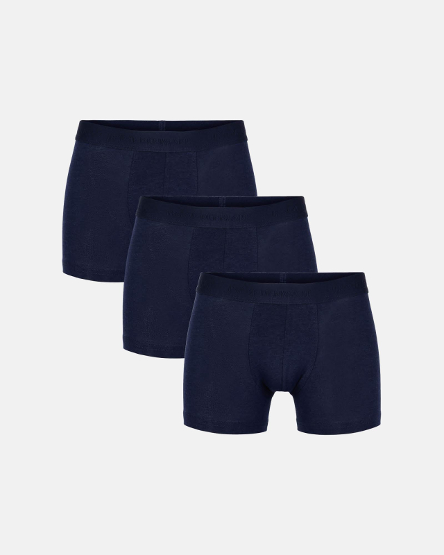 Bambus, Boxer, 3-pack, Navy, Gutt -JBS of Denmark Kids